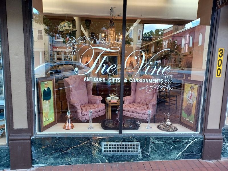 the vine storefront
